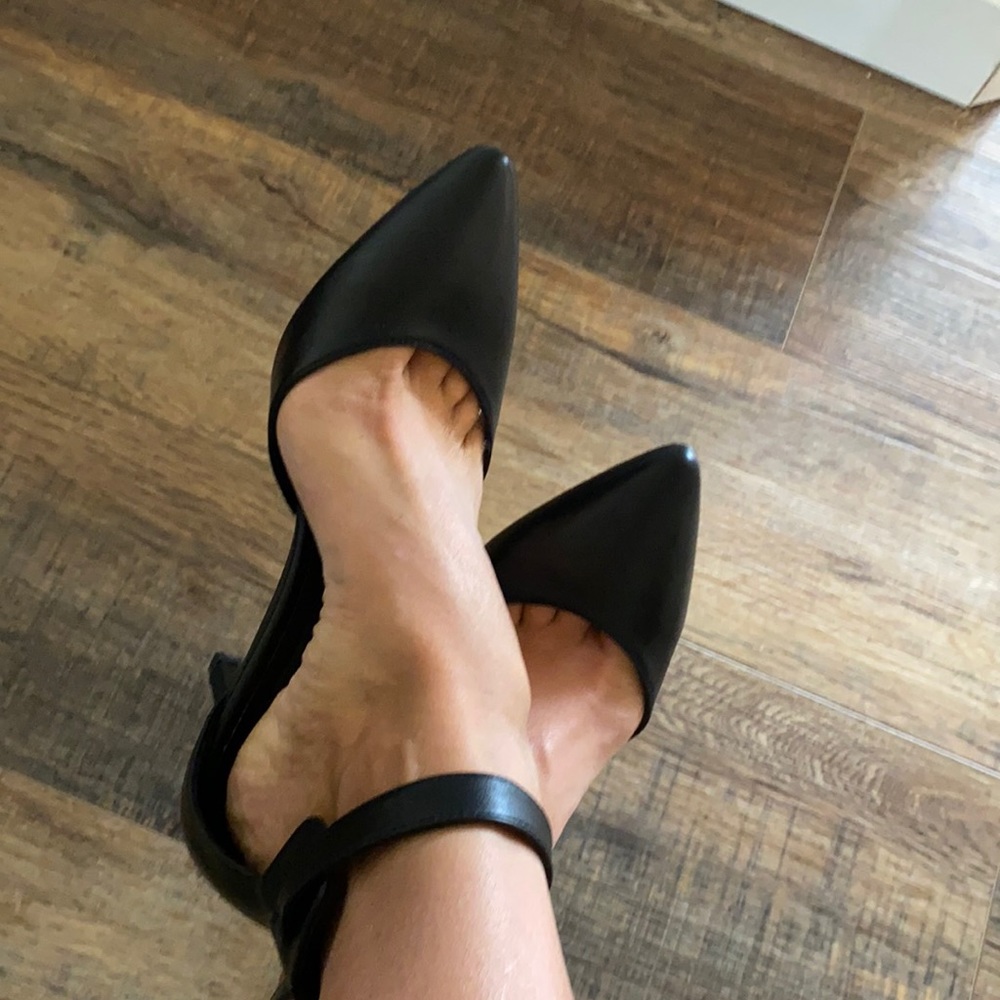 Black heels